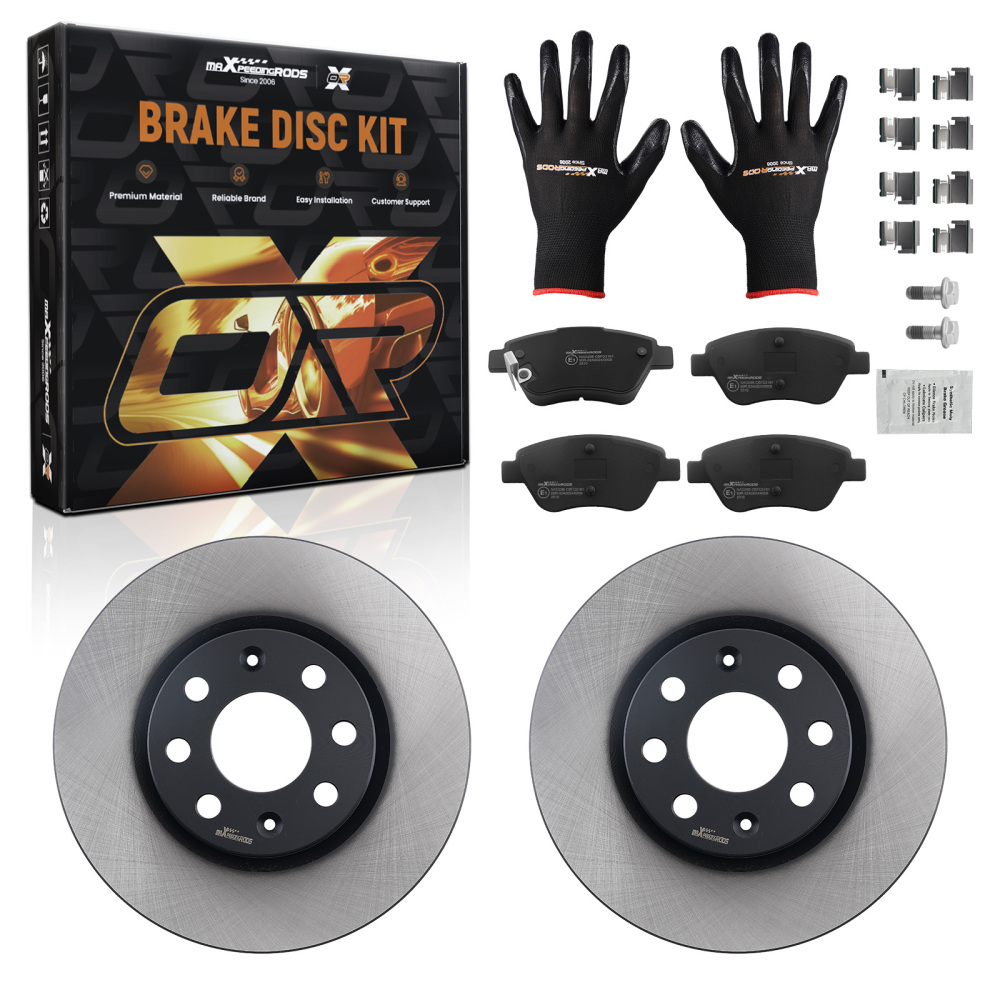 Dischi e Pastiglie 257mm Anteriori compatibile per Opel Corsa D S07 1.2 1.3 CDTI