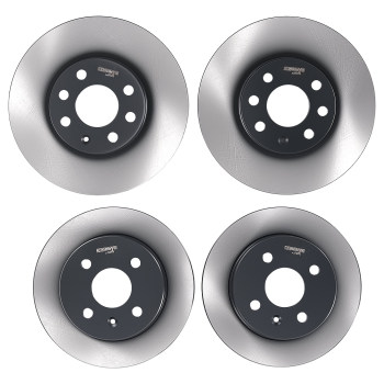 Ant.+Post. Dischi e Pastiglie Kit Completo compatibile per Opel Meriva X03 1.4L 1.6L 2003-10