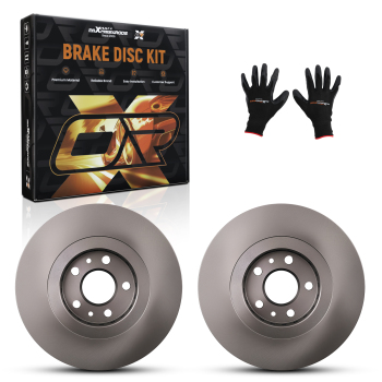 Coppia dischi freno 114.3mm compatibile per Renault Espace Talisman Scenic 2015-2023