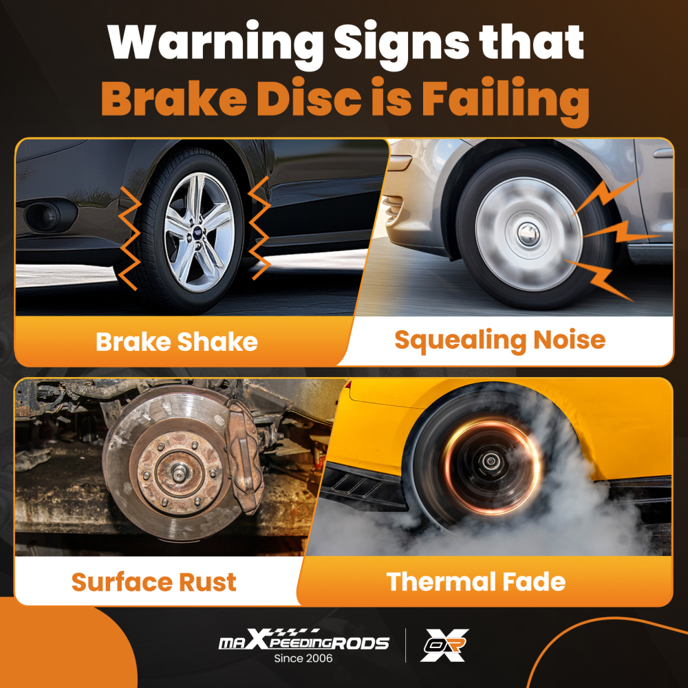 2x Brake Discs Pair Vented Front 288mm compatible for Skoda Octavia 00-24 compatible for VW T-Roc 2017-on