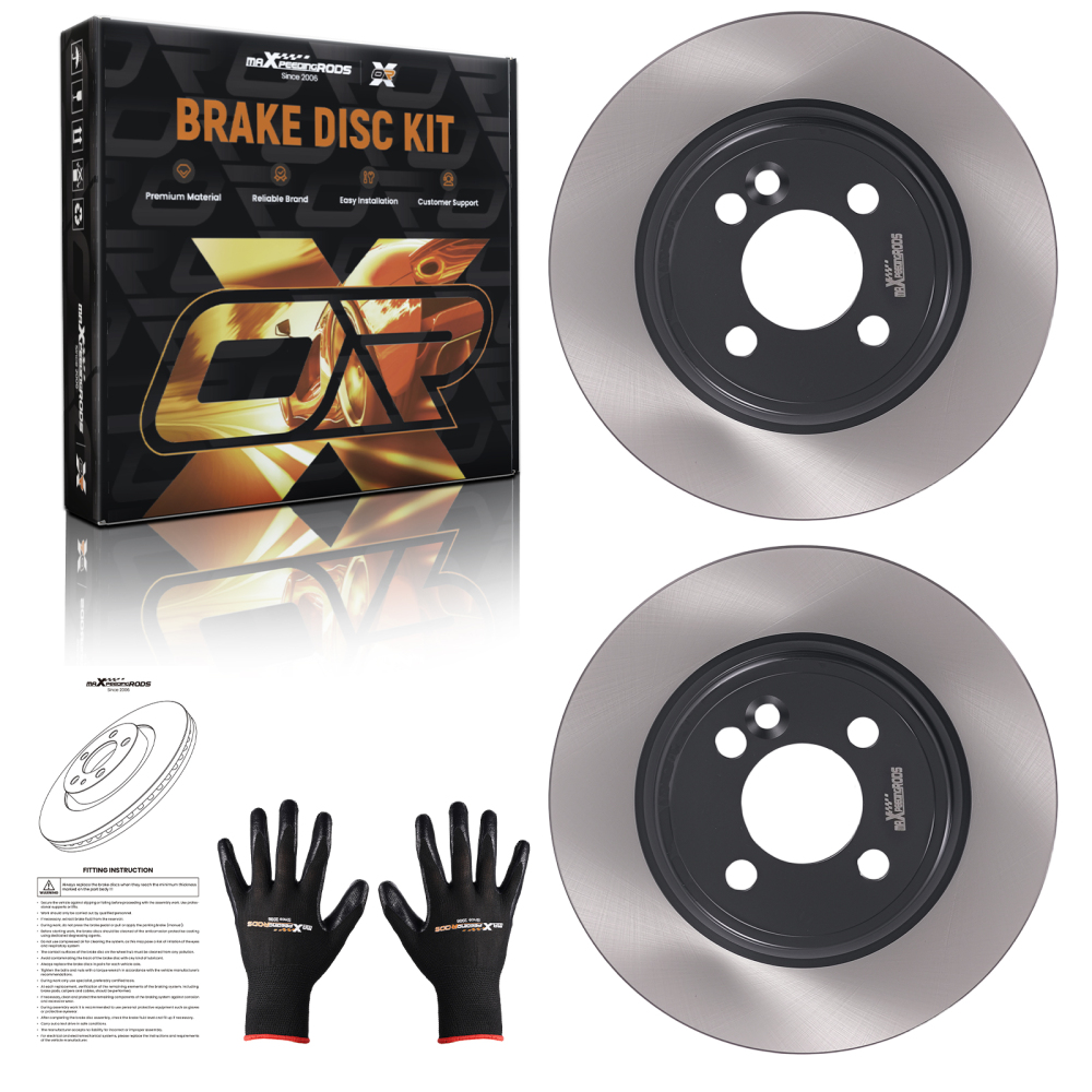 Vented Brake Discs Set Front 276mm compatible for Mini R50/R53/R52 2001-2006 34111502891