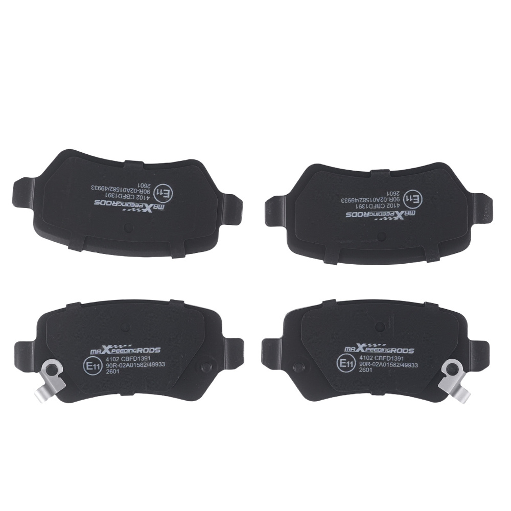 Front Rear Brake Discs Pads Set compatible for Opel Astra H Combo Zafira B 2004-2015 569060
