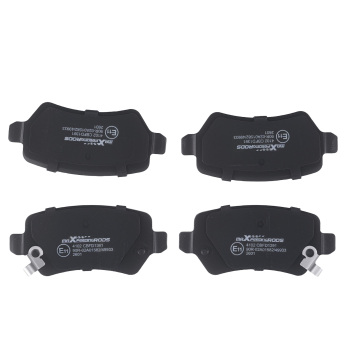 Front Rear Brake Discs Pads Set compatible for Opel Astra H Combo Zafira B 2004-2015 569060