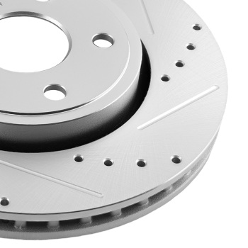 Front Rear Brake Rotors+Ceramic Brake Pads Kit compatible for Dodge Durango 2011-20 S-5306