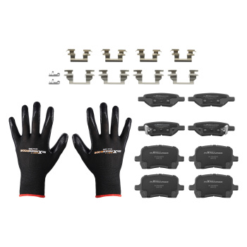 FrontRear Drilled Brake Rotors+Pads compatible for Chevrolet Malibu HHR compatible for Pontiac G5 Aura