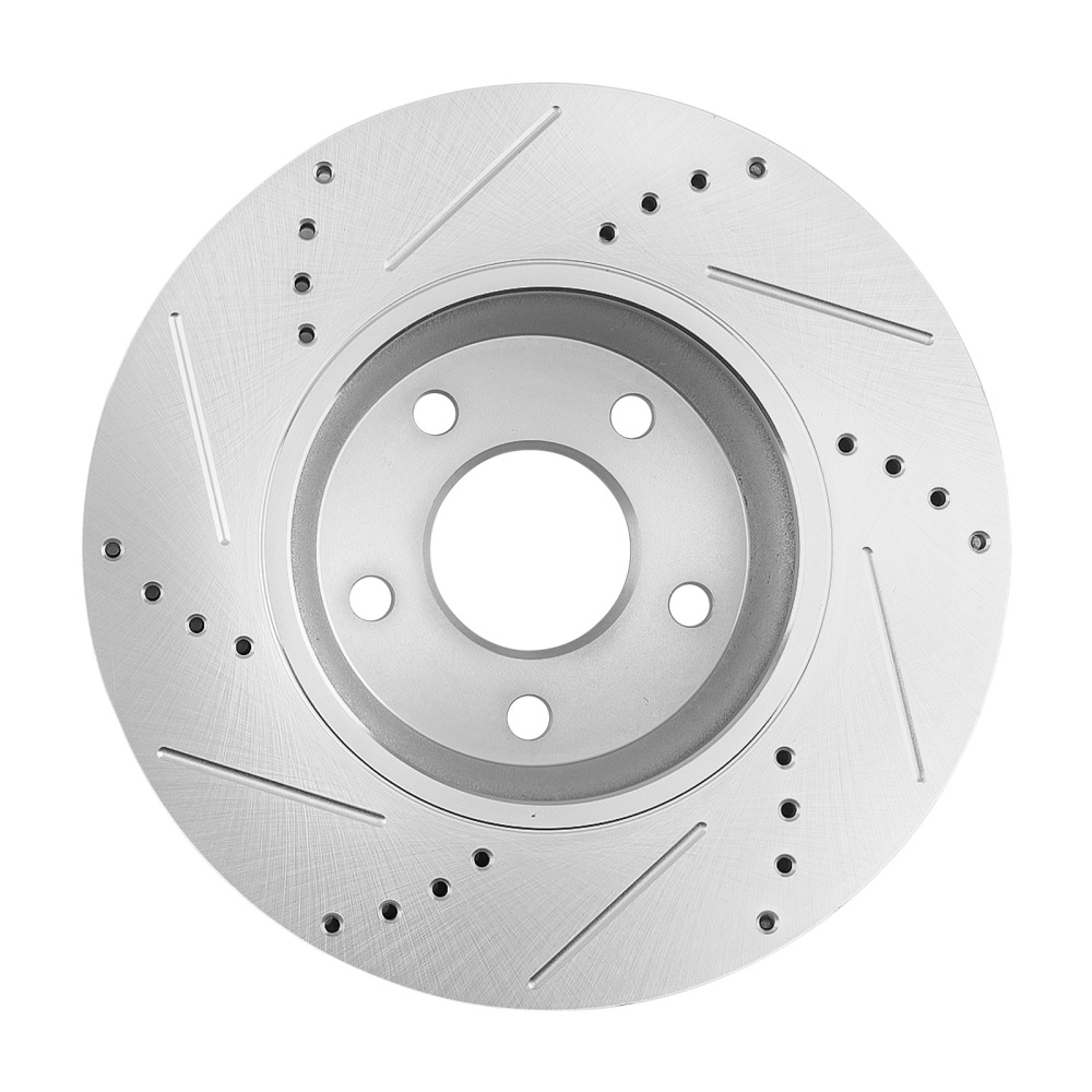 FrontRear Drilled Brake Rotors+Pads compatible for Chevrolet Malibu HHR compatible for Pontiac G5 Aura
