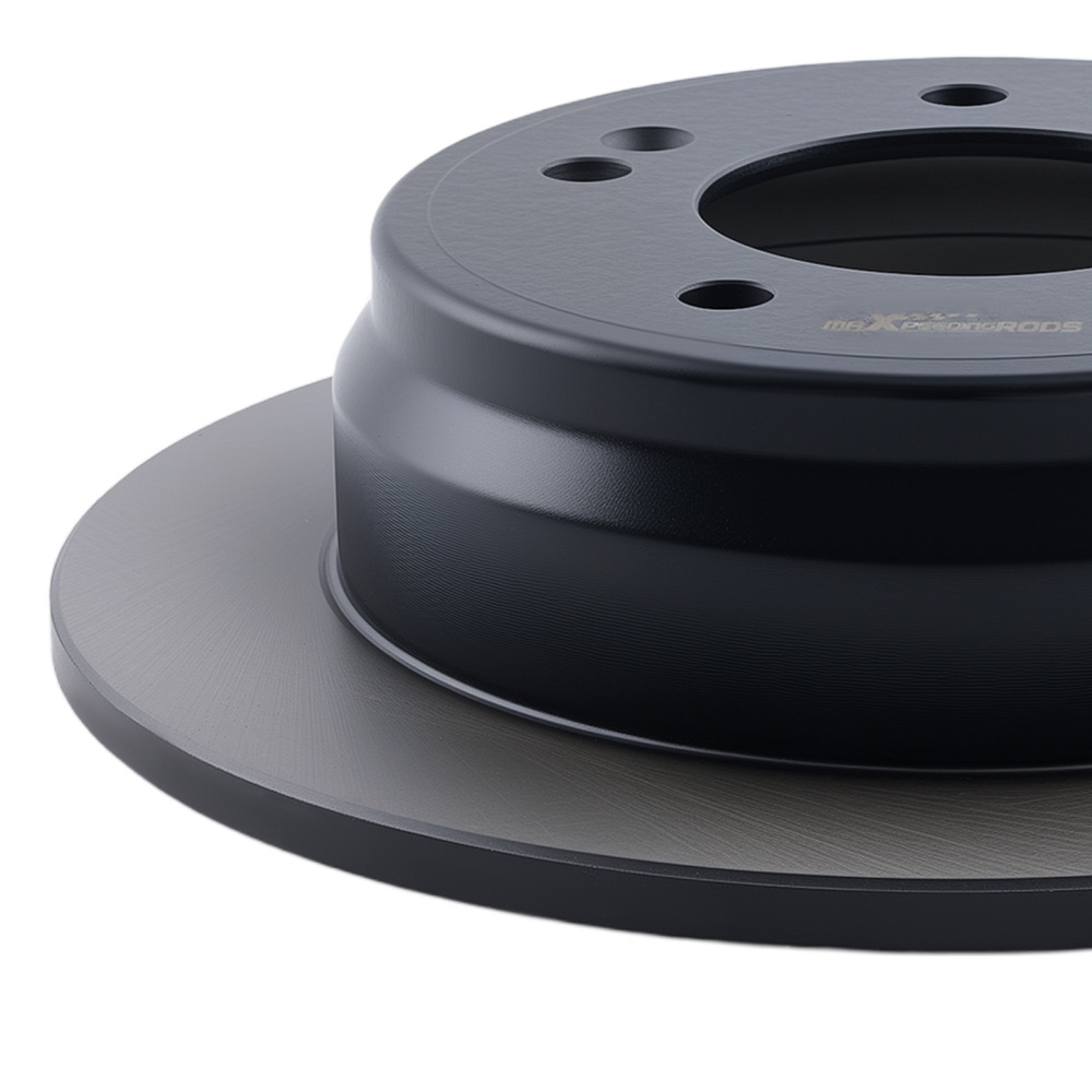 Pair Rear Brake Discs LeftRight compatible for Hyundai i30 FD 2007-2011 584111H300 10mm