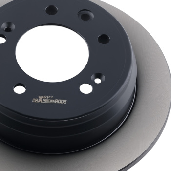 Pair Rear Brake Discs LeftRight compatible for Hyundai i30 FD 2007-2011 584111H300 10mm