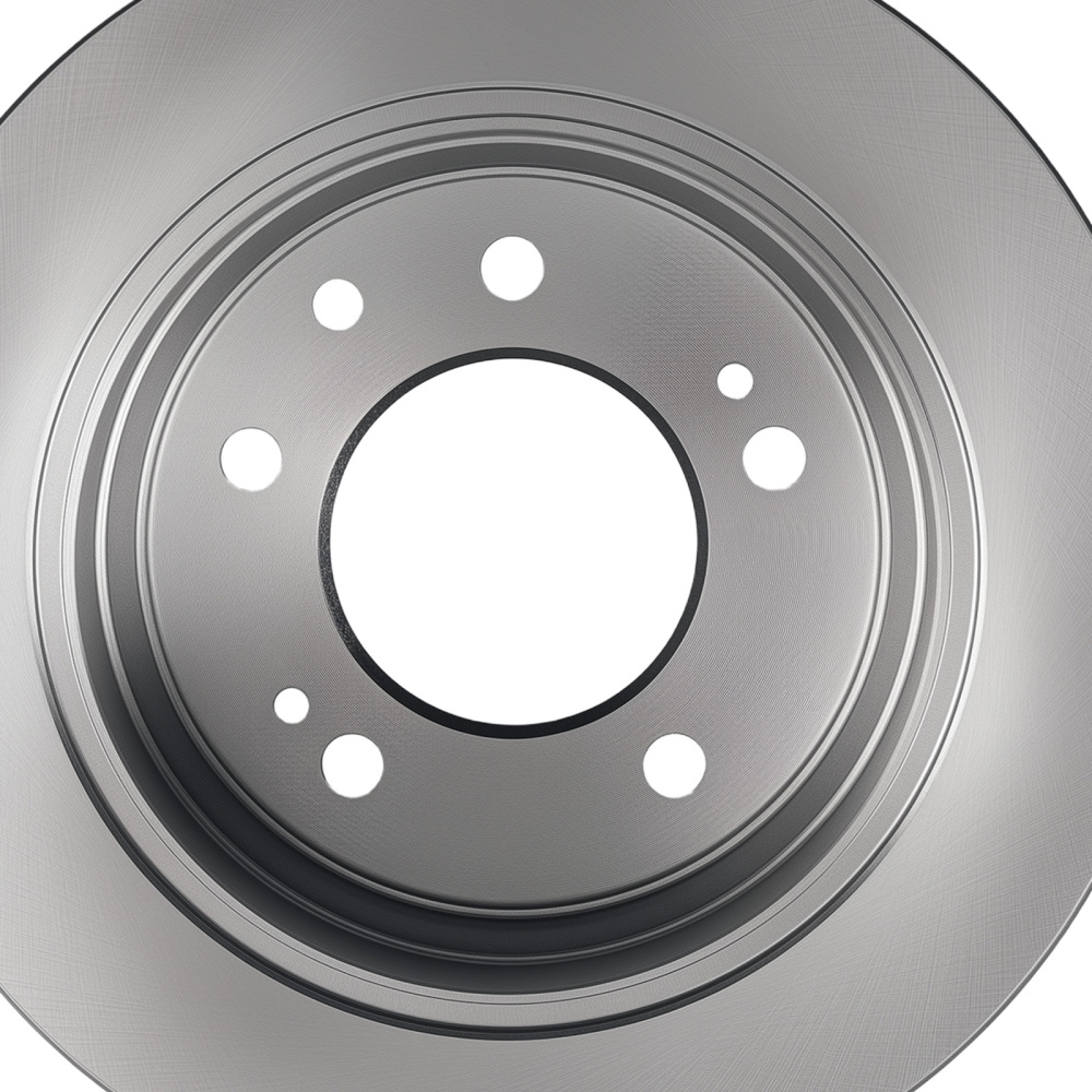 Pair Rear Brake Discs LeftRight compatible for Hyundai i30 FD 2007-2011 584111H300 10mm