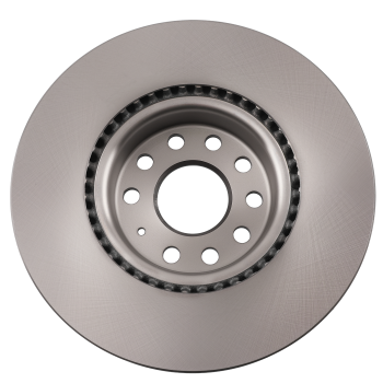 Pair Brake Disc Front LeftRight compatible for VW Golf V VI VII Passat CC 5Q0615301F