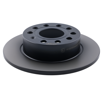 Pair Brake Discs Rear LeftRight compatible for VW Golf V VI Jetta compatible for Audi A3 1K0615301AC