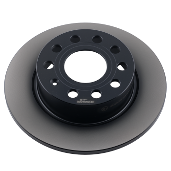 Pair Brake Discs Rear LeftRight compatible for VW Golf V VI Jetta compatible for Audi A3 1K0615301AC