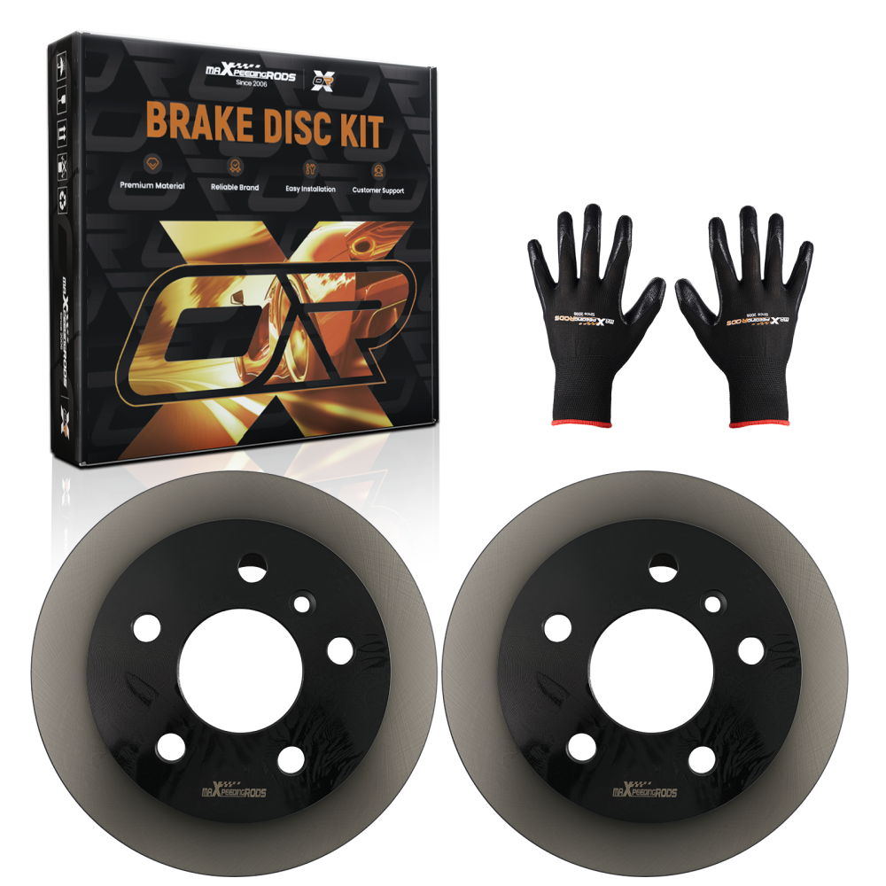 Rear Brake Discs Left Right compatible for Mercedes A-Klasse W169 B-Klasse W245 1694230312