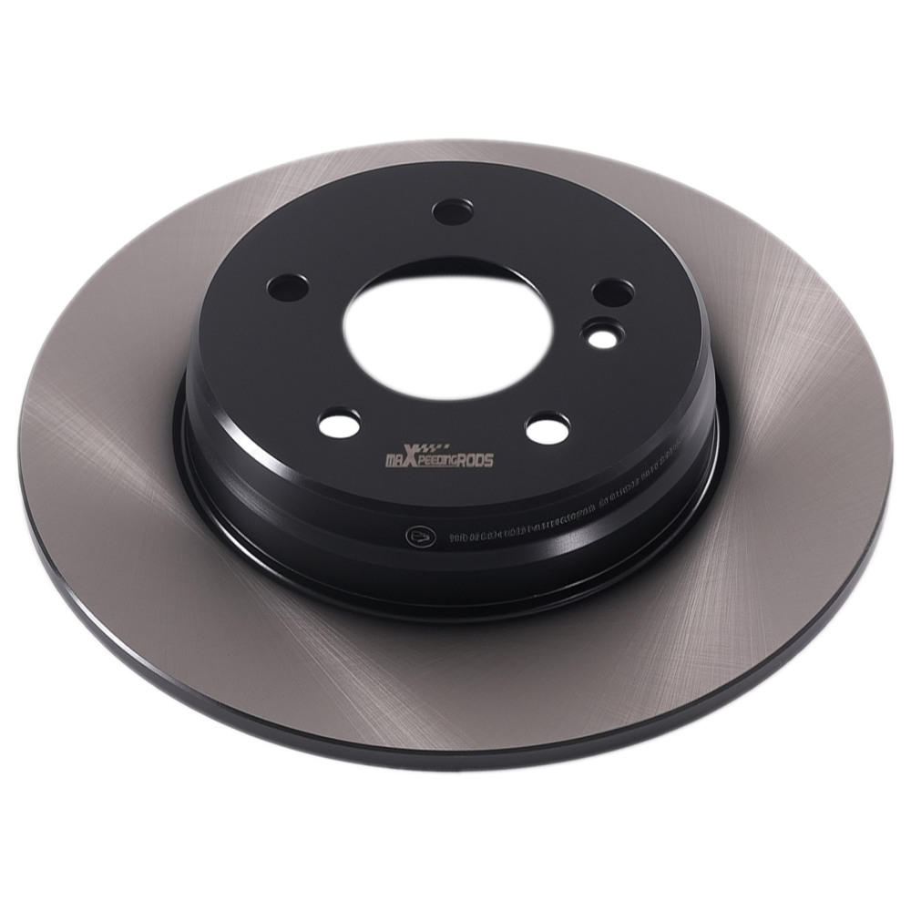 Solid Rear Brake Discs 289.7mm compatible for Mercedes C202/C203/CLC 1994-2011 A2104231012