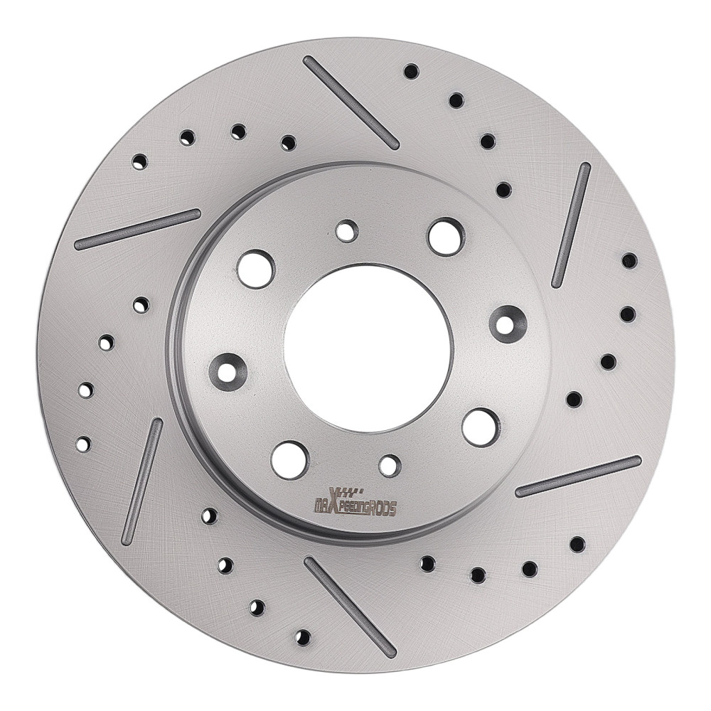 Front Vented Brake Rotors Set compatible for Honda Civic 1990-2000/CRX 1990-1991 S31029