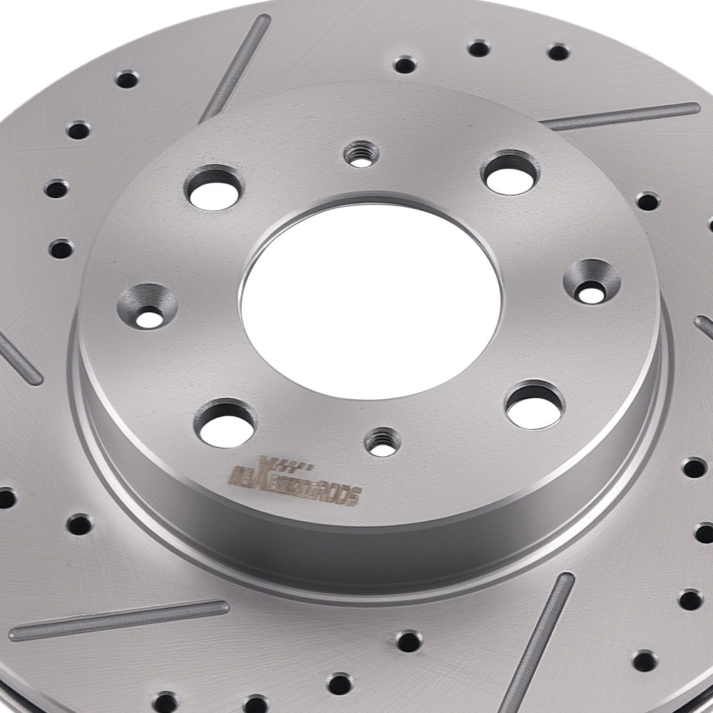Front Vented Brake Rotors Set compatible for Honda Civic 1990-2000/CRX 1990-1991 S31029