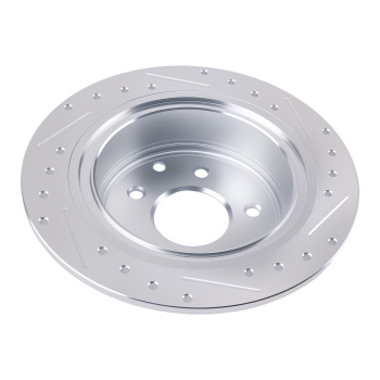 Rear Drilled Brake Rotors+Ceramic Brake Pads Kit compatible for Nissan Juke 2011-17 S-31312