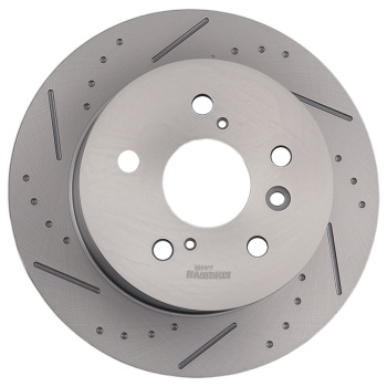 Rear Brake Rotors Set compatible for Lexus ES350 2007-2012 compatible for Toyota Avalon 2008-2012 S31433