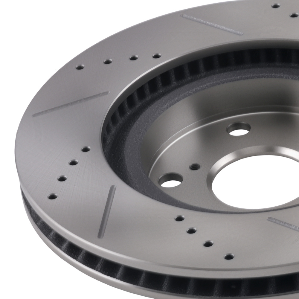 Front Disc Brake Rotors Kit compatible for Toyota Matrix compatible for RAV4 Avalon compatible for Camry Mirai S-31434