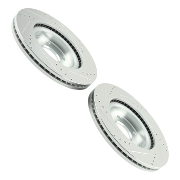 Front Brake Rotors+Ceramic Brake Pads Kit compatible for Nissan Altima 2013-2023 S-31464