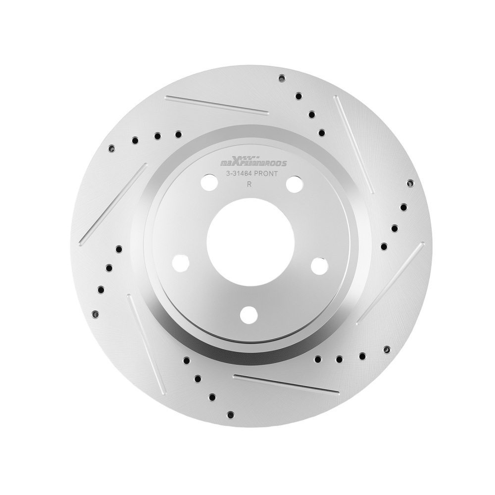 Front DrilledSlotted Disc Rotors compatible for Nissan Altima 2007 - 2023 S-31464