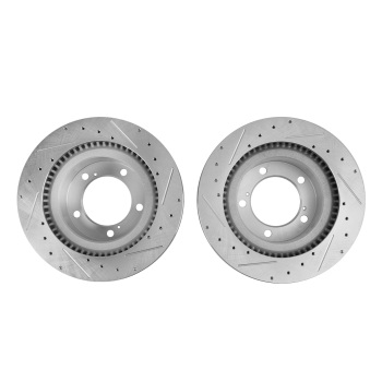 Front Brake RotorsCeramic Brake Pads Kit for compatible for Lexus LX570 2016-2021 S-31482