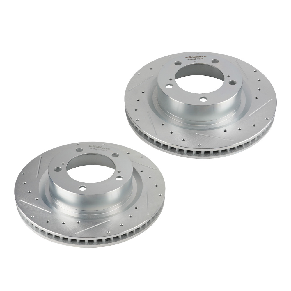 Front Brake RotorsCeramic Brake Pads Kit for compatible for Lexus LX570 2016-2021 S-31482