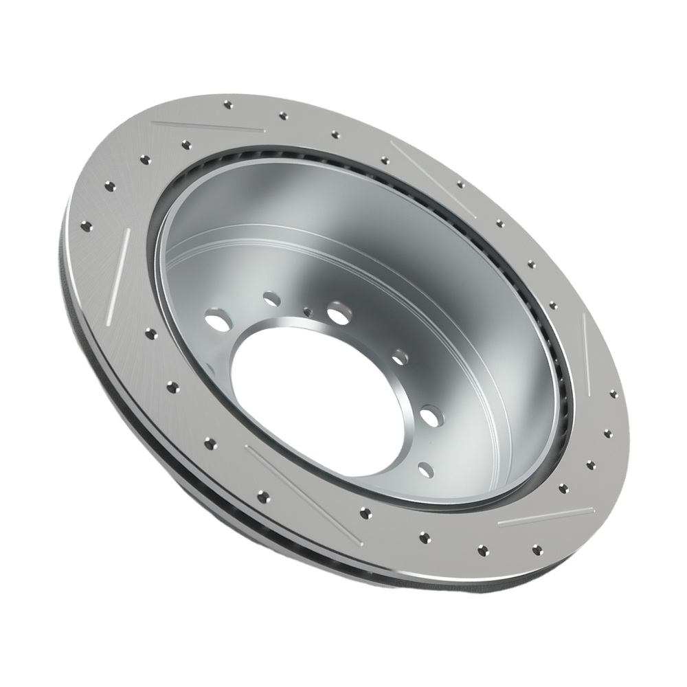 Rear Brake Rotors+Ceramic Brake Pads Kit compatible for Lexus LX570 2008-2021 S-31483 D1304