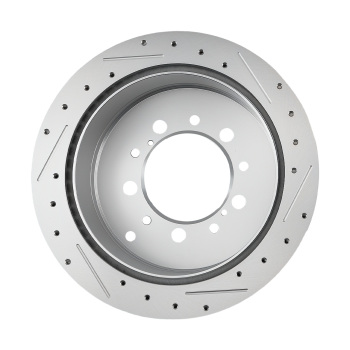 Rear Brake Rotors+Ceramic Brake Pads Kit compatible for Lexus LX570 2008-2021 S-31483 D1304