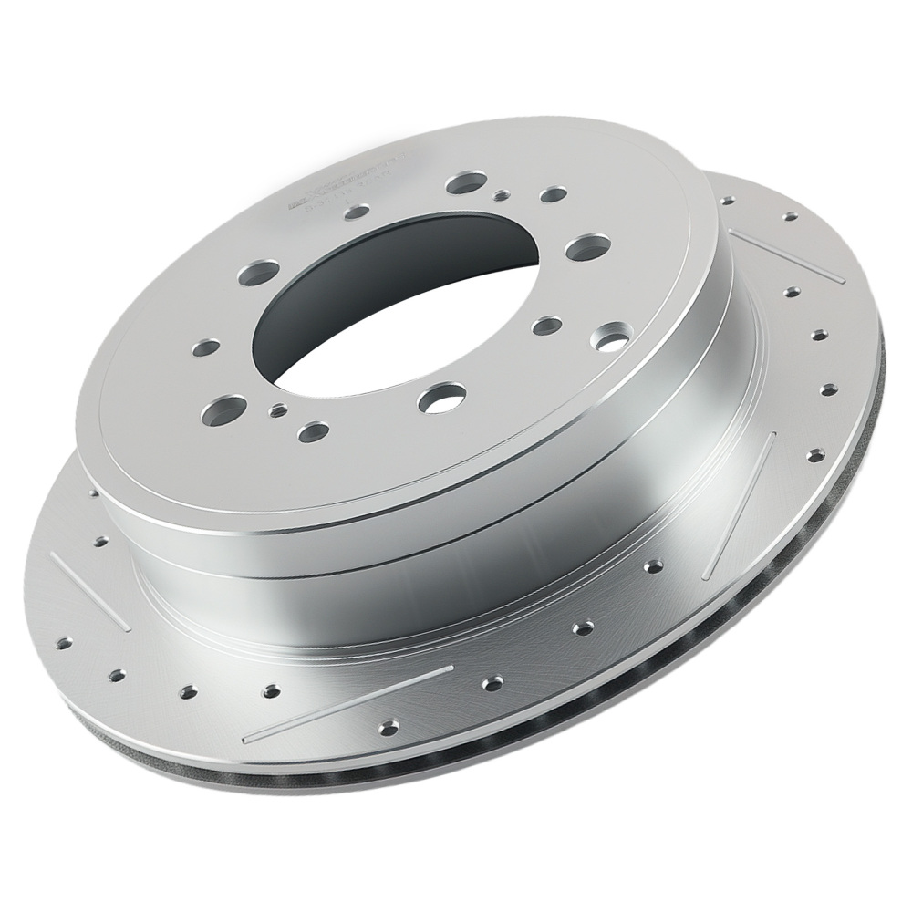 Rear Brake Rotors+Ceramic Brake Pads Kit compatible for Lexus LX570 2008-2021 S-31483 D1304