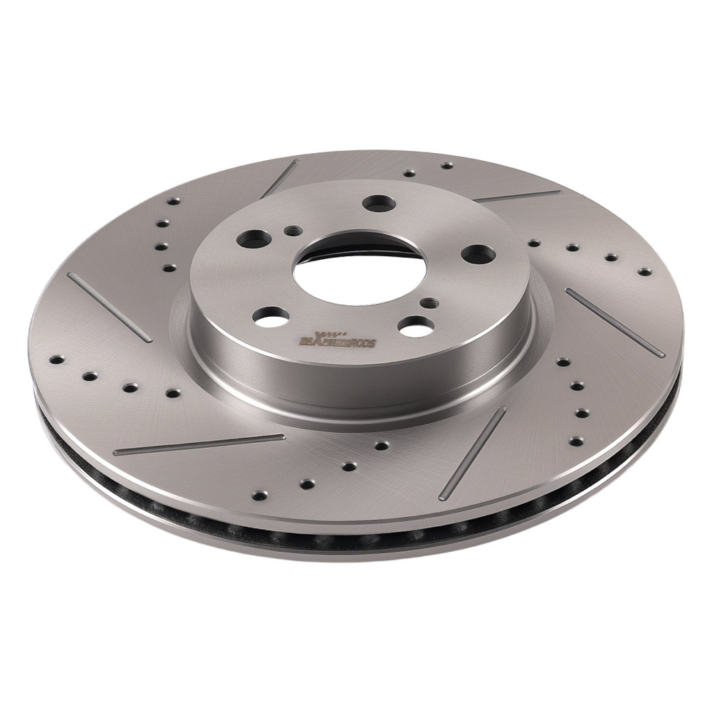 Front Brake Rotors Kit compatible for Toyota Matrix 2009-2013 compatible for Corolla 2009-2019 S31505
