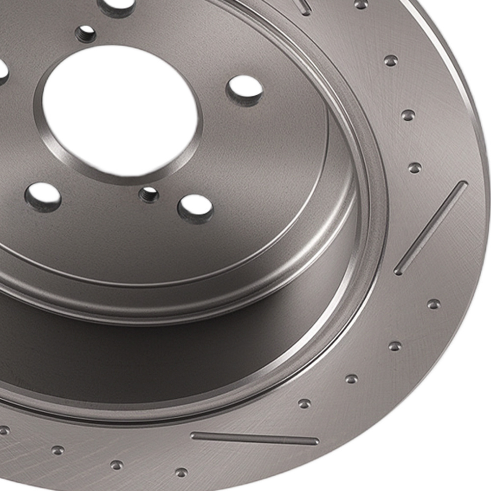 Rear Brake Rotors Kit compatible for Subaru Forester Impreza Legacy Outback WRX BRZ S31509