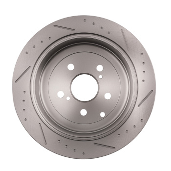 Rear Brake Rotors Set compatible for Lexus RX350 2010-2015 compatible for Toyota Highlander 2014-2019