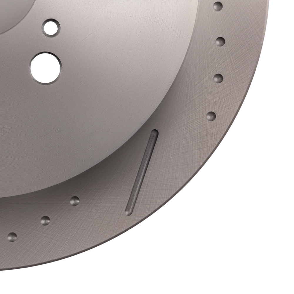 Rear Brake Rotors Set compatible for Lexus RX350 2010-2015 compatible for Toyota Highlander 2014-2019