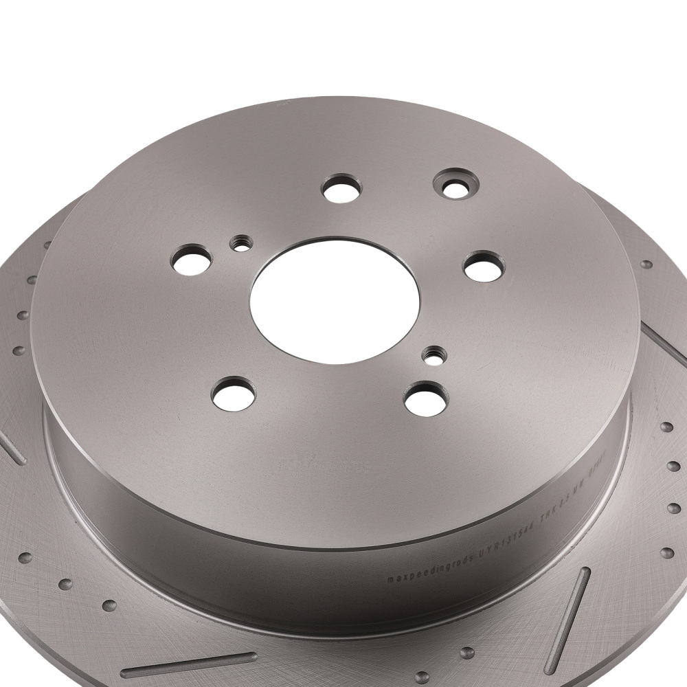 Rear Brake Rotors Set compatible for Lexus RX350 2010-2015 compatible for Toyota Highlander 2014-2019