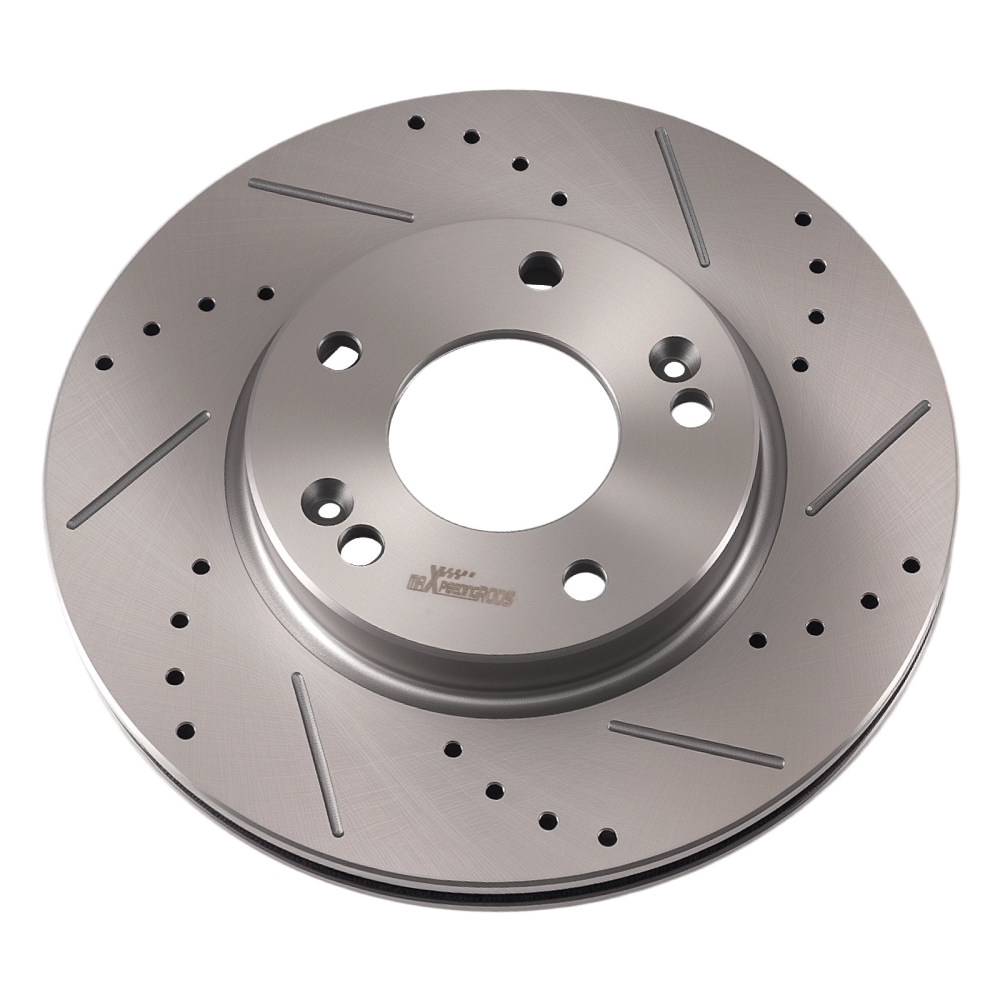 Front Disc Brake Rotors Set compatible for Hyundai Elantra GT 2013-2020 Venue 2020-2026