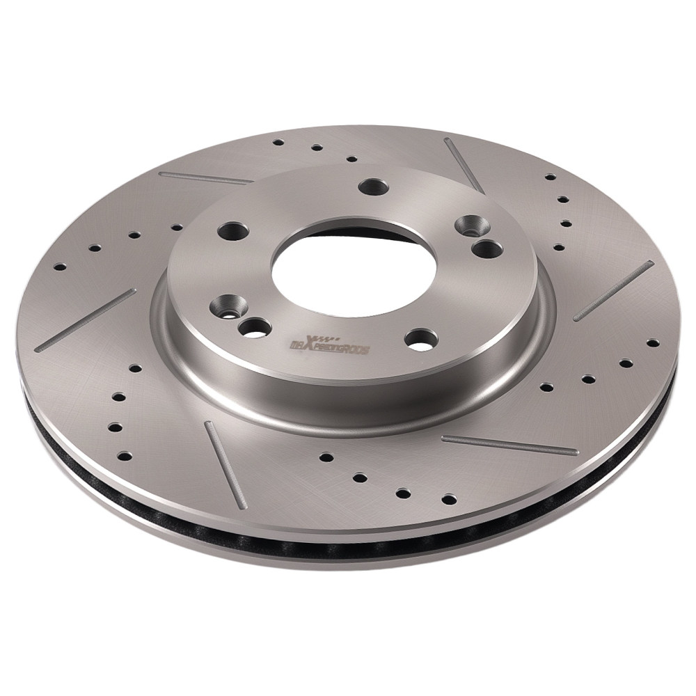 Front Disc Brake Rotors Set compatible for Hyundai Elantra GT 2013-2020 Venue 2020-2026