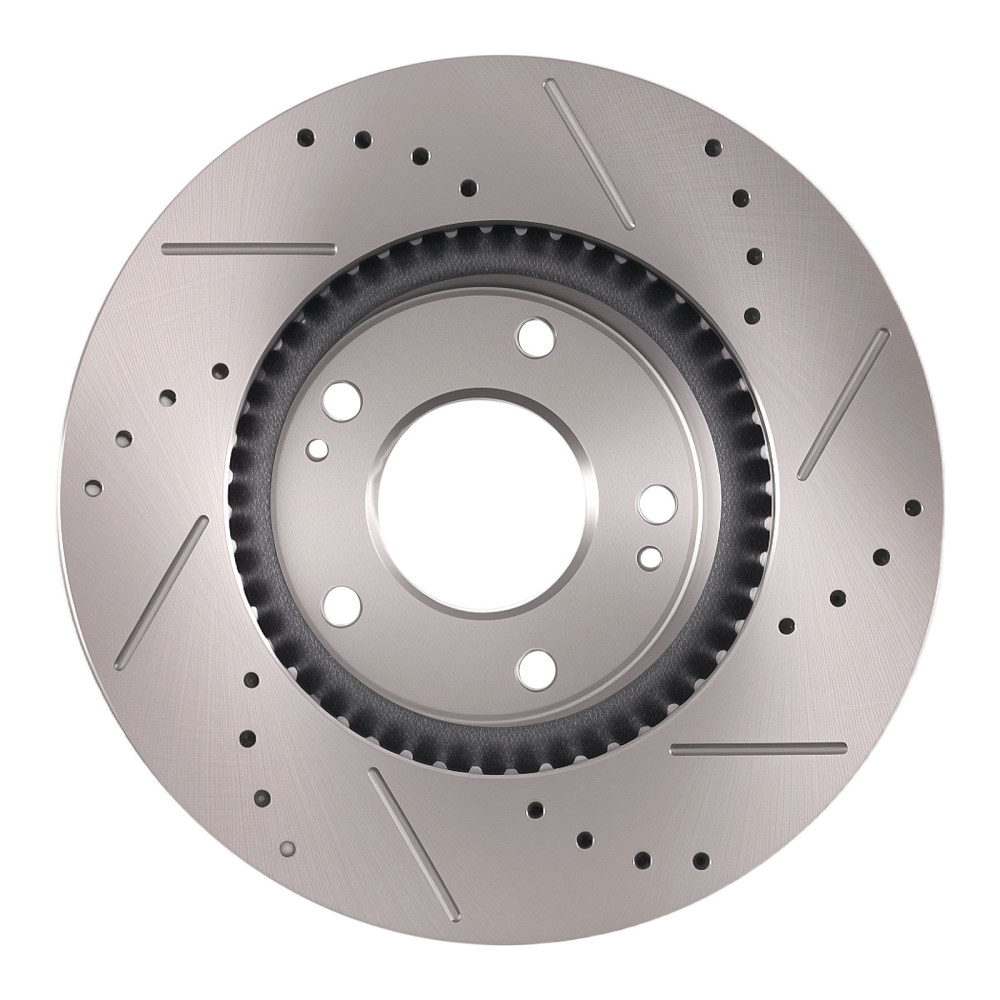 Front Disc Brake Rotors Set compatible for Hyundai Elantra GT 2013-2020 Venue 2020-2026