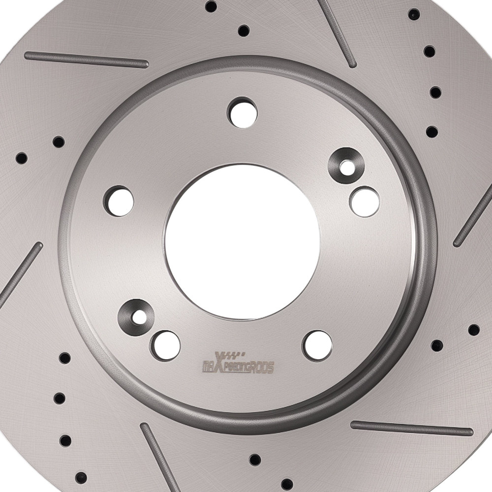 Front Disc Brake Rotors Set compatible for Hyundai Elantra GT 2013-2020 Venue 2020-2026