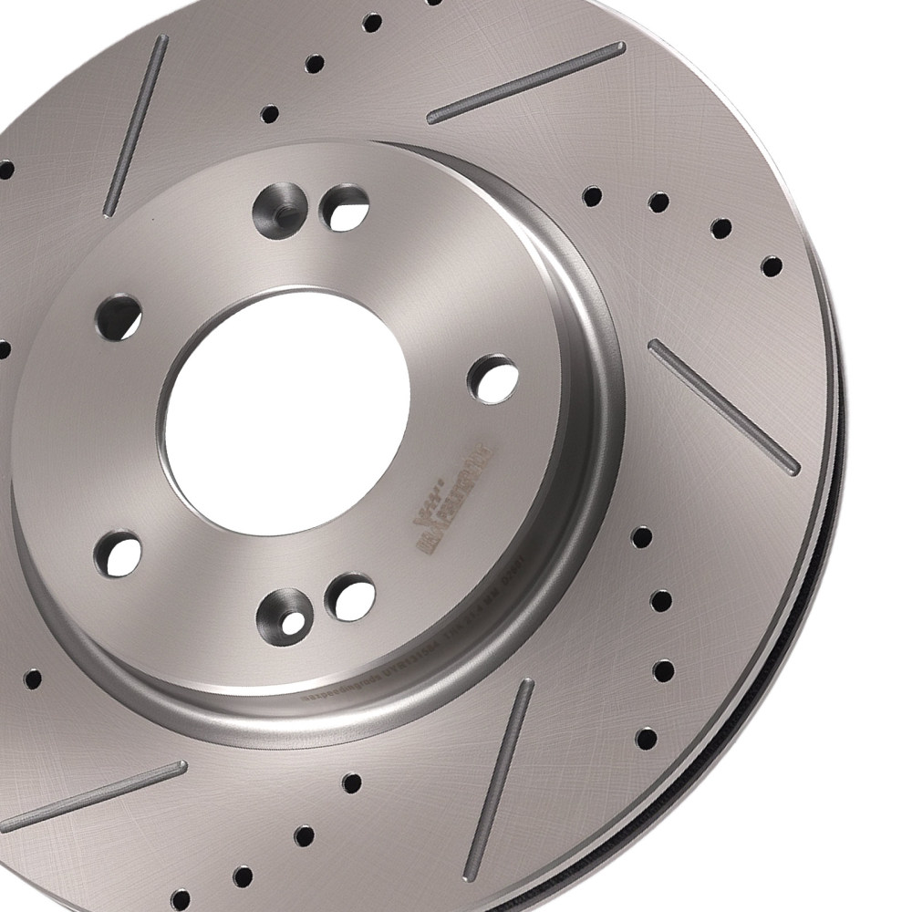 Front Disc Brake Rotors Set compatible for Hyundai Elantra GT 2013-2020 Venue 2020-2026