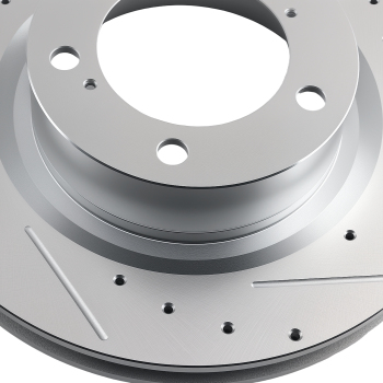 Front Rear Brake Rotors+Ceramic Brake Pads Kit compatible for Lexus Lx570 2016-2021 S-31482