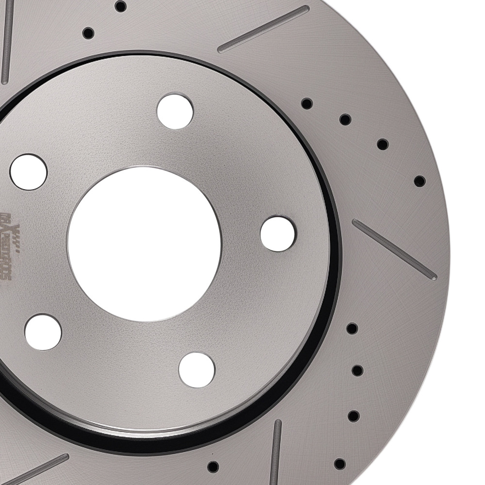 Front LeftRight Side Brake Rotors compatible for Jeep Wrangler 2007 2008 2009-2018 S-53040