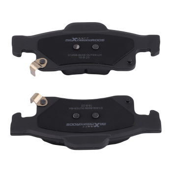 Rear Brake Rotors+Ceramic Brake Pads Kit compatible for Dodge Durango 2011-2020 S-53061