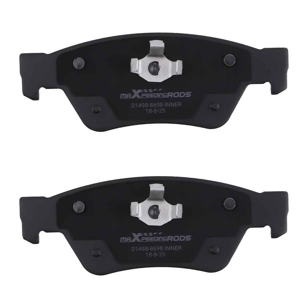 Rear Brake Rotors+Ceramic Brake Pads Kit compatible for Dodge Durango 2011-2020 S-53061