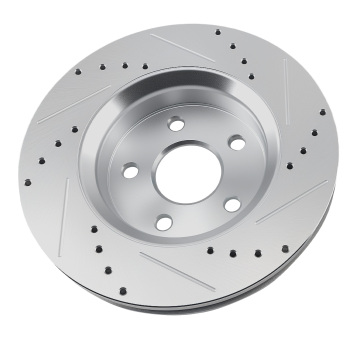 Front Drilled Brake Rotors Pads compatible for Jeep Grand Cherokee 2011-18 compatible for Dodge Durango