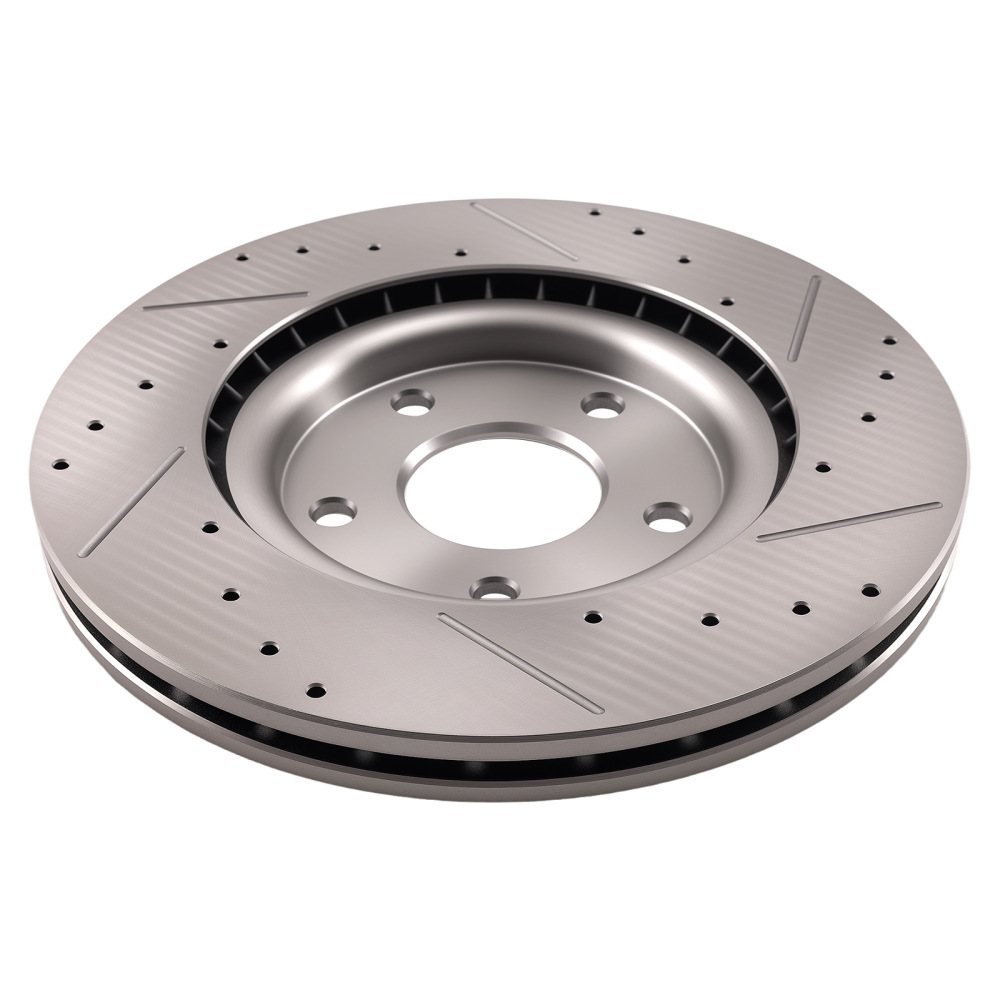 Front Brake Rotors Set compatible for Dodge Grand Caravan 2012-2020 Journey 2012-2020 53068