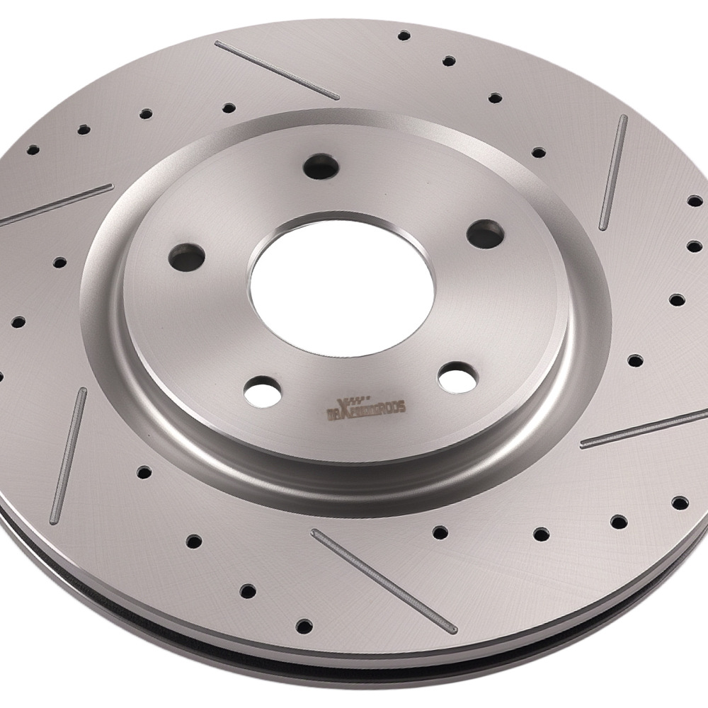 Front Brake Rotors Set compatible for Dodge Grand Caravan 2012-2020 Journey 2012-2020 53068