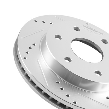 Front Brake Rotors Calipers compatible for Chevy Astro Avalanche compatible for Silverado Suburban 1500