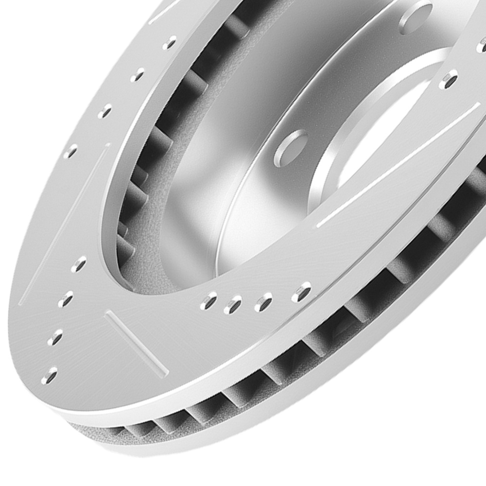 Front Brake Rotors Calipers compatible for Chevy Astro Avalanche compatible for Silverado Suburban 1500