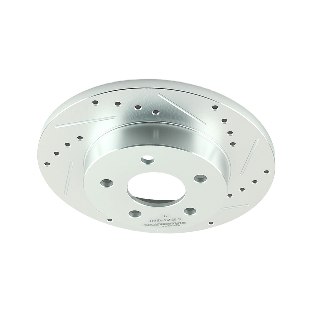 Rear Drilled Brake Rotors compatible for Chevrolet Cobalt 2005-08/HHR 2008-10 S-55094